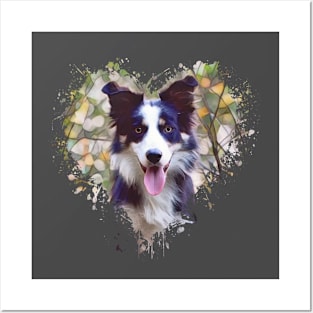 Border Collie Lover Design Posters and Art